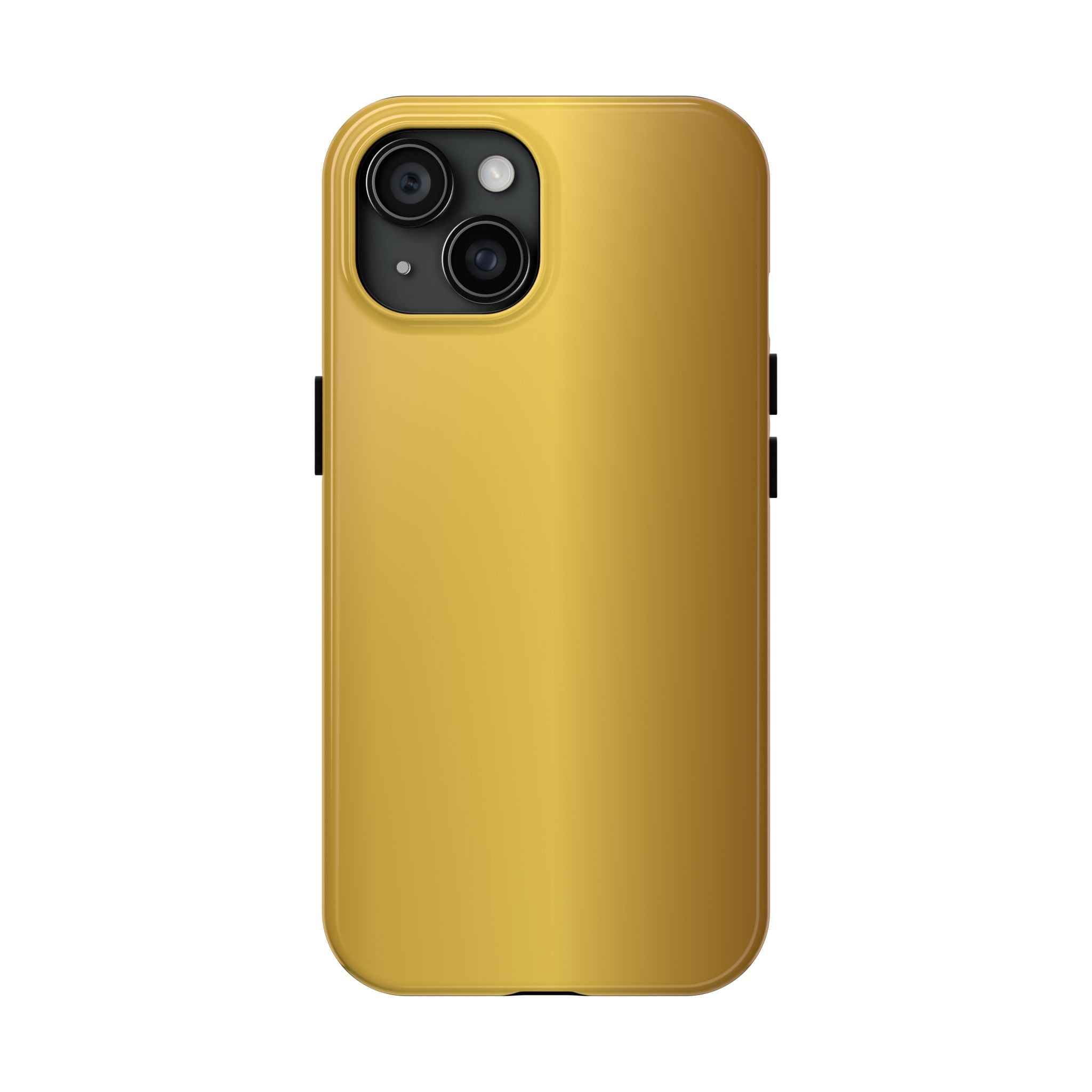 Gold Metallic Look  Durable Tough Phone Case for Everyday Protection - iPhones