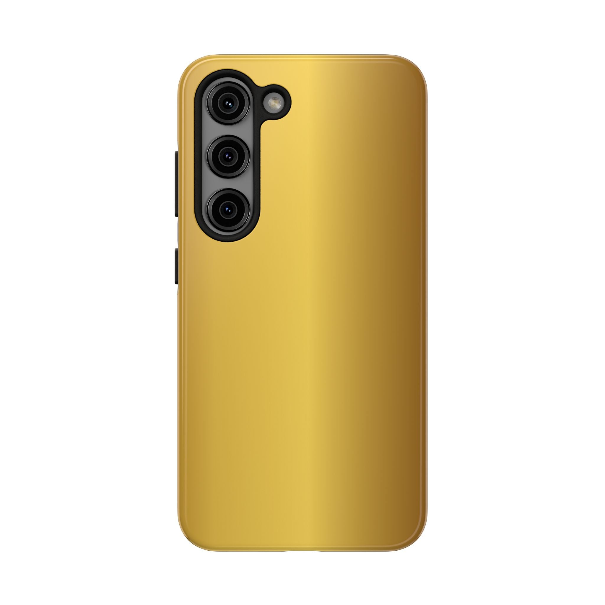 Gold Metallic Look  Durable Tough Phone Case for Everyday Protection - Samsung Phones