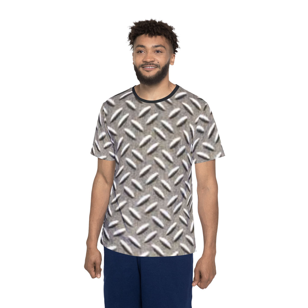 Sports Jersey - Diamond Steel Design for Men