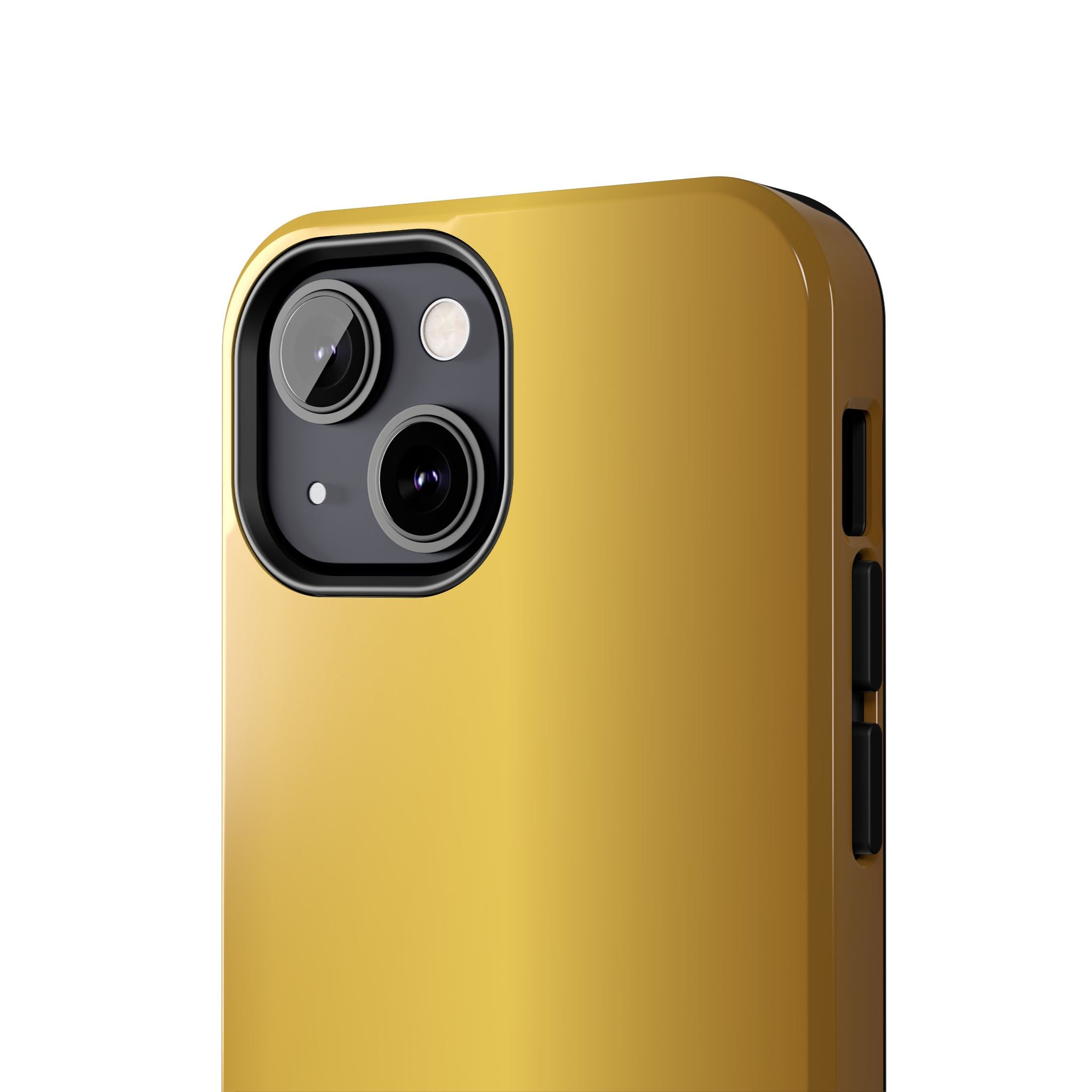 Gold Metallic Look  Durable Tough Phone Case for Everyday Protection - iPhones
