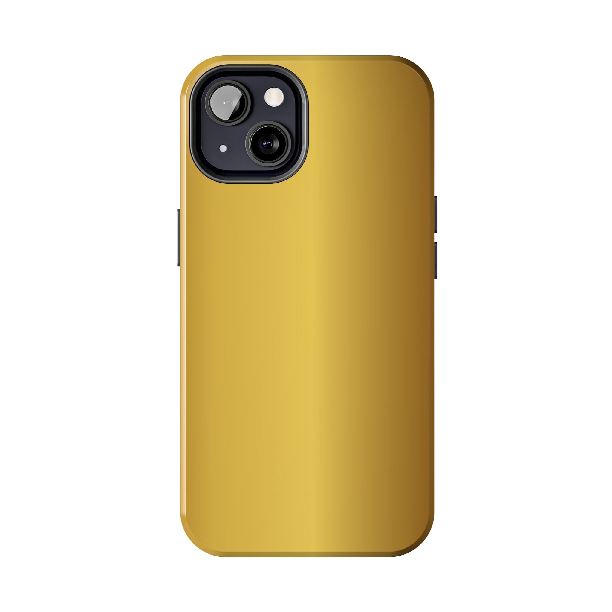 Gold Metallic Look  Durable Tough Phone Case for Everyday Protection - iPhones