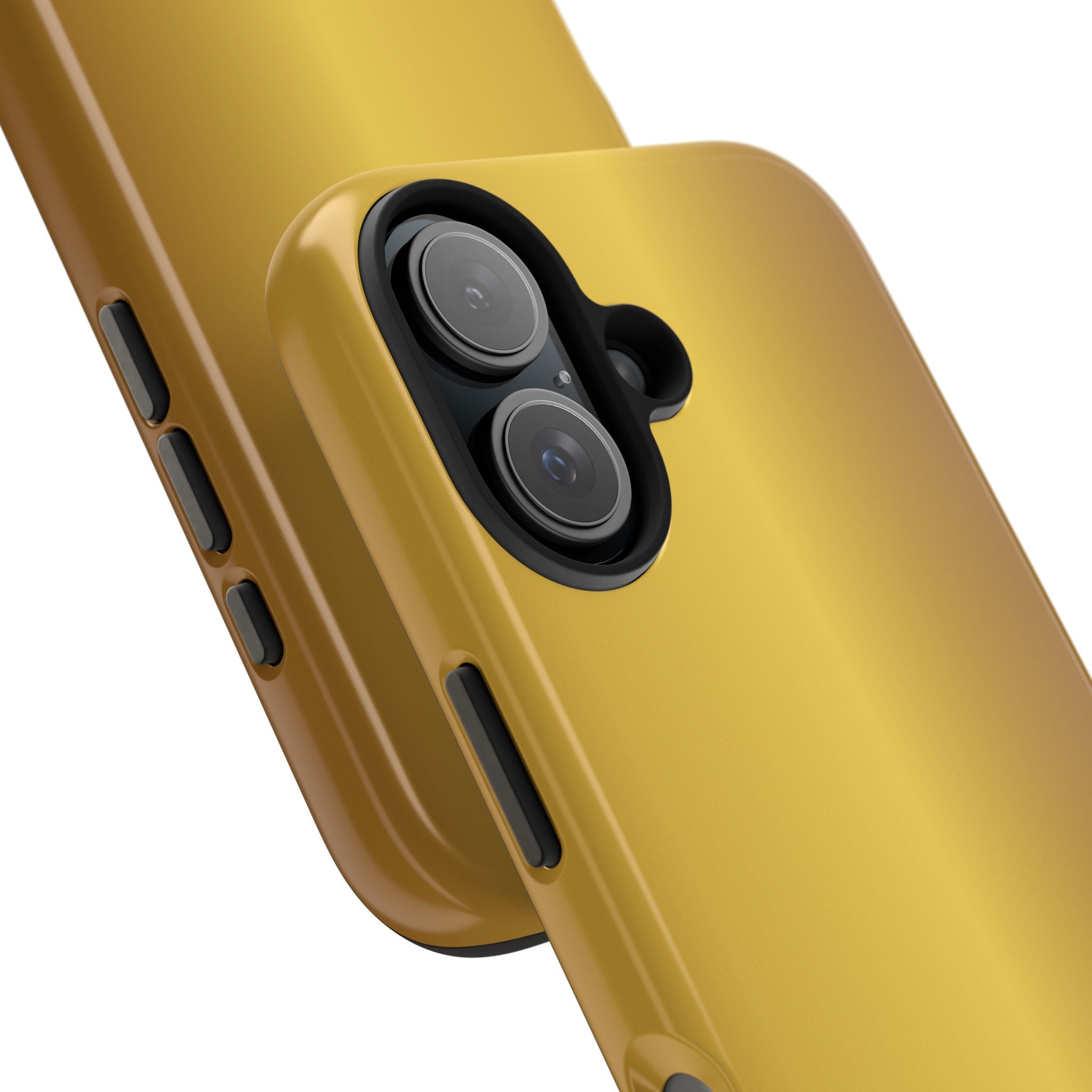 Gold Metallic Look  Durable Tough Phone Case for Everyday Protection - iPhones