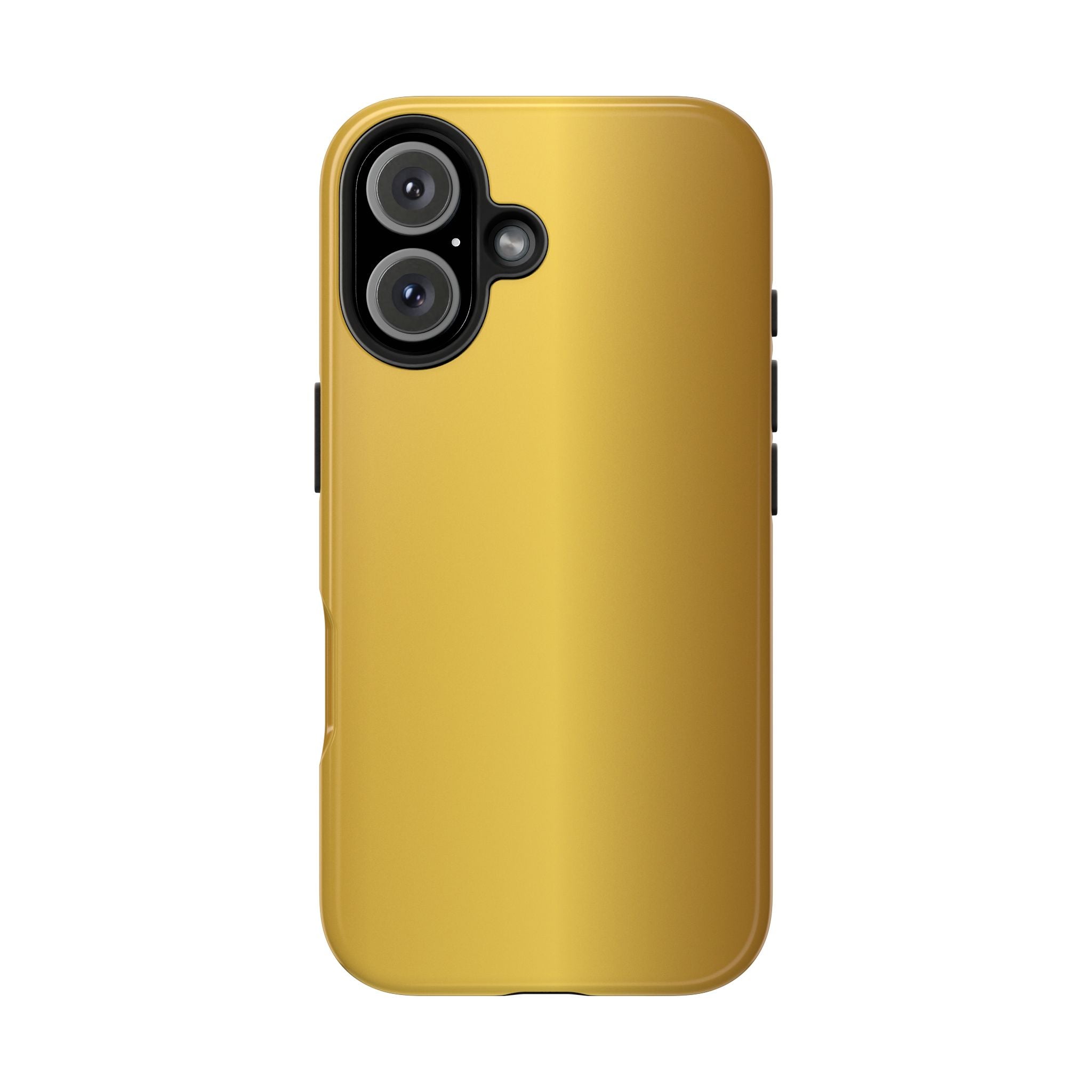 Gold Metallic Look  Durable Tough Phone Case for Everyday Protection - iPhones