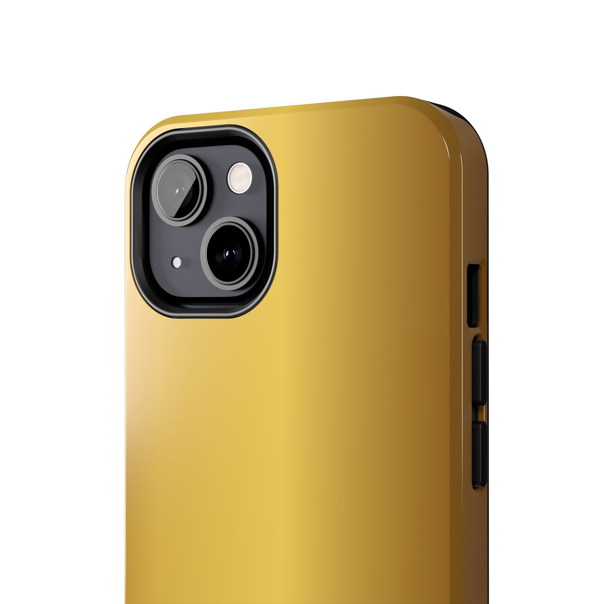 Gold Metallic Look  Durable Tough Phone Case for Everyday Protection - iPhones