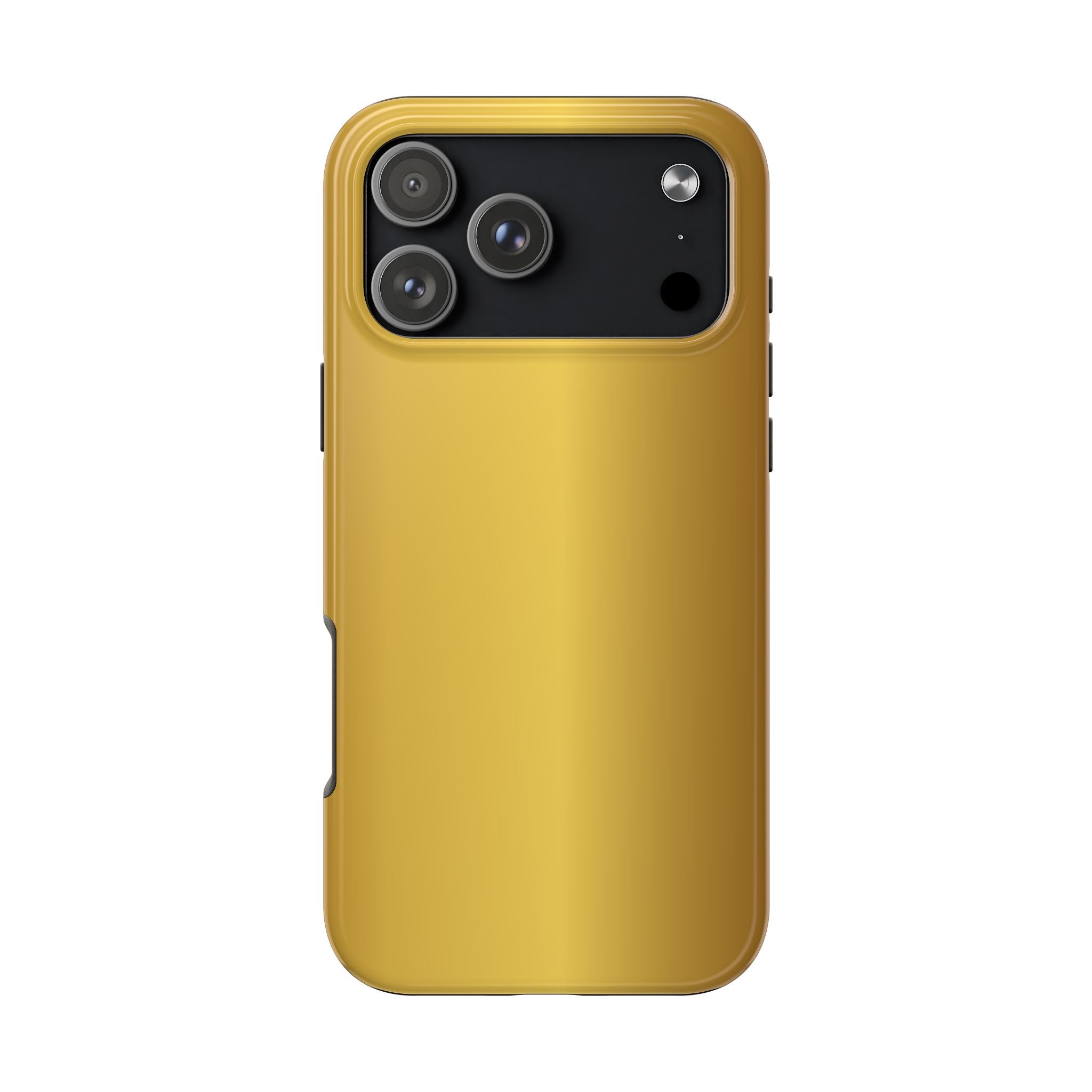 Gold Metallic Look  Durable Tough Phone Case for Everyday Protection - iPhones