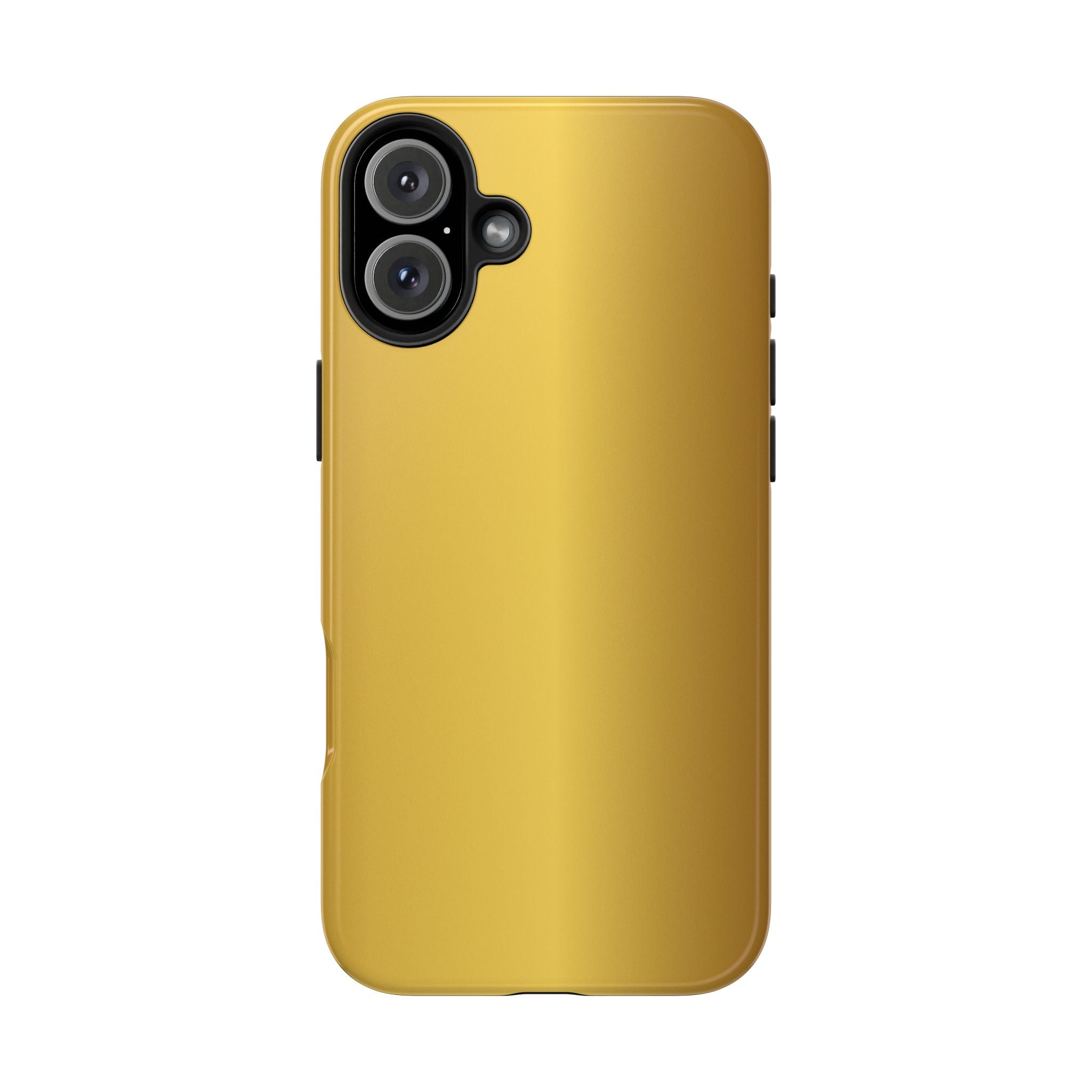 Gold Metallic Look  Durable Tough Phone Case for Everyday Protection - iPhones
