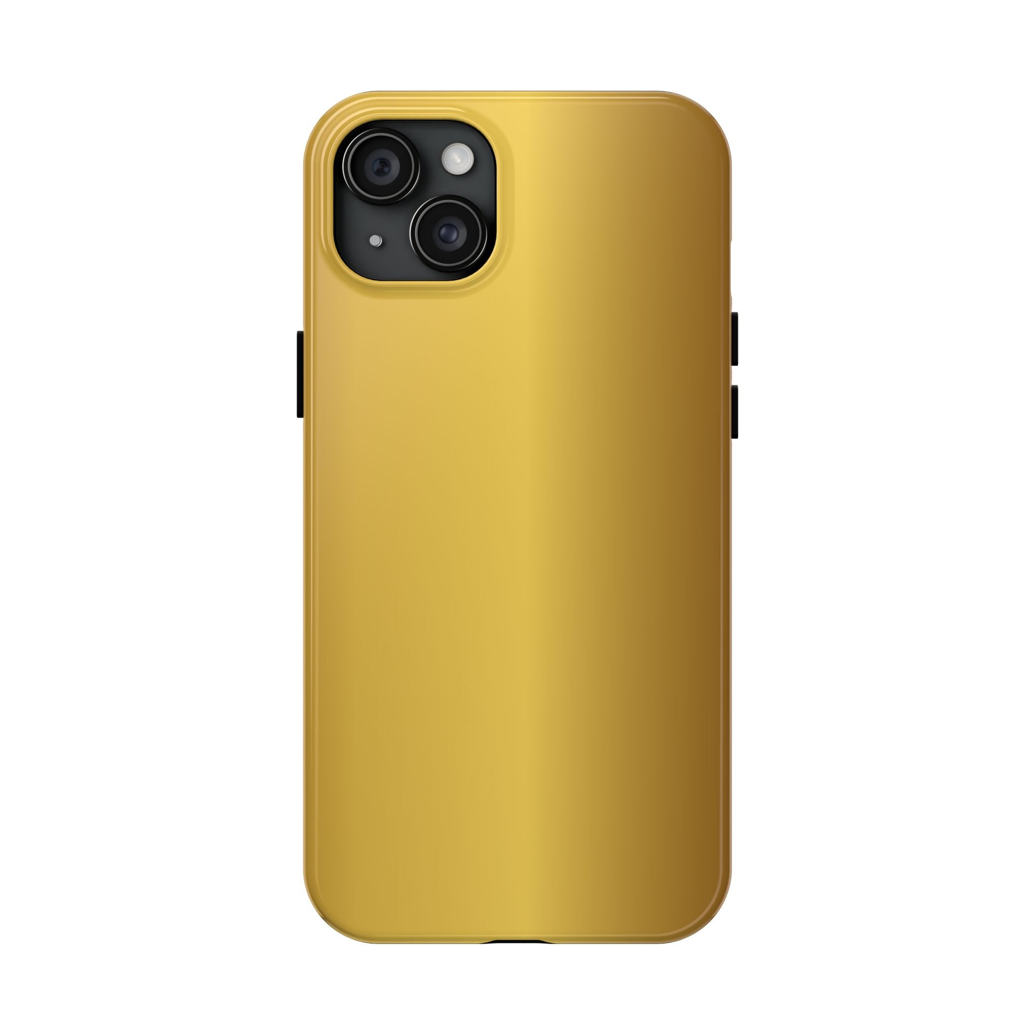 Gold Metallic Look  Durable Tough Phone Case for Everyday Protection - iPhones