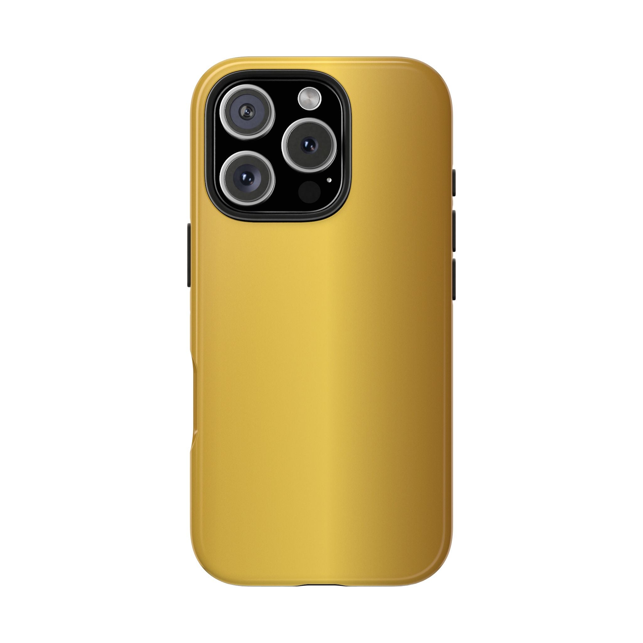 Gold Metallic Look  Durable Tough Phone Case for Everyday Protection - iPhones