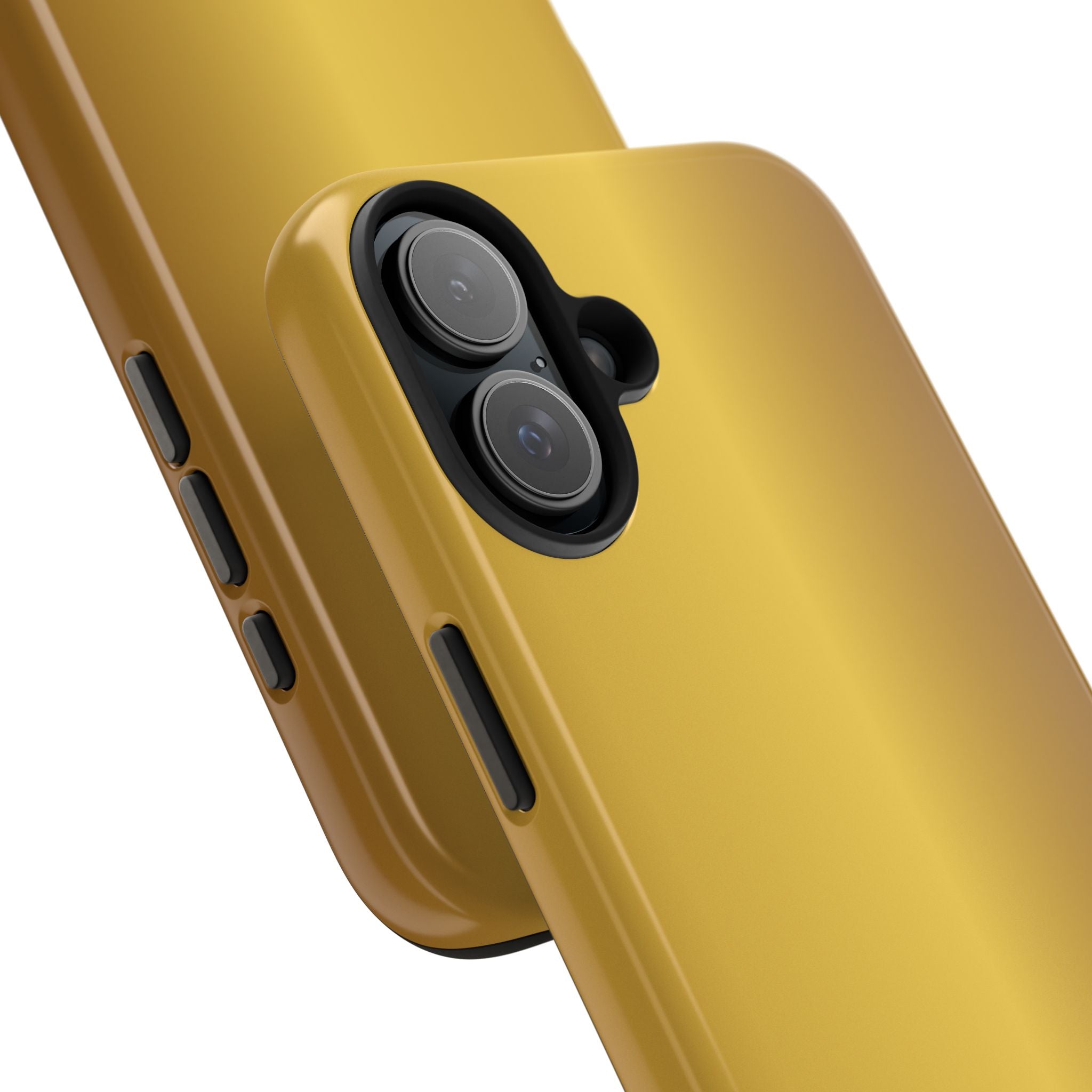 Gold Metallic Look  Durable Tough Phone Case for Everyday Protection - iPhones