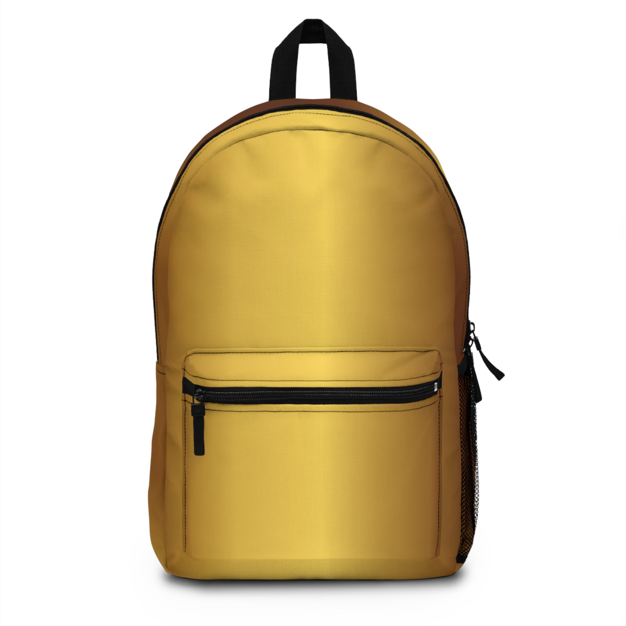 Golden Gradient Backpack - Stylish and Versatile for School and Travel