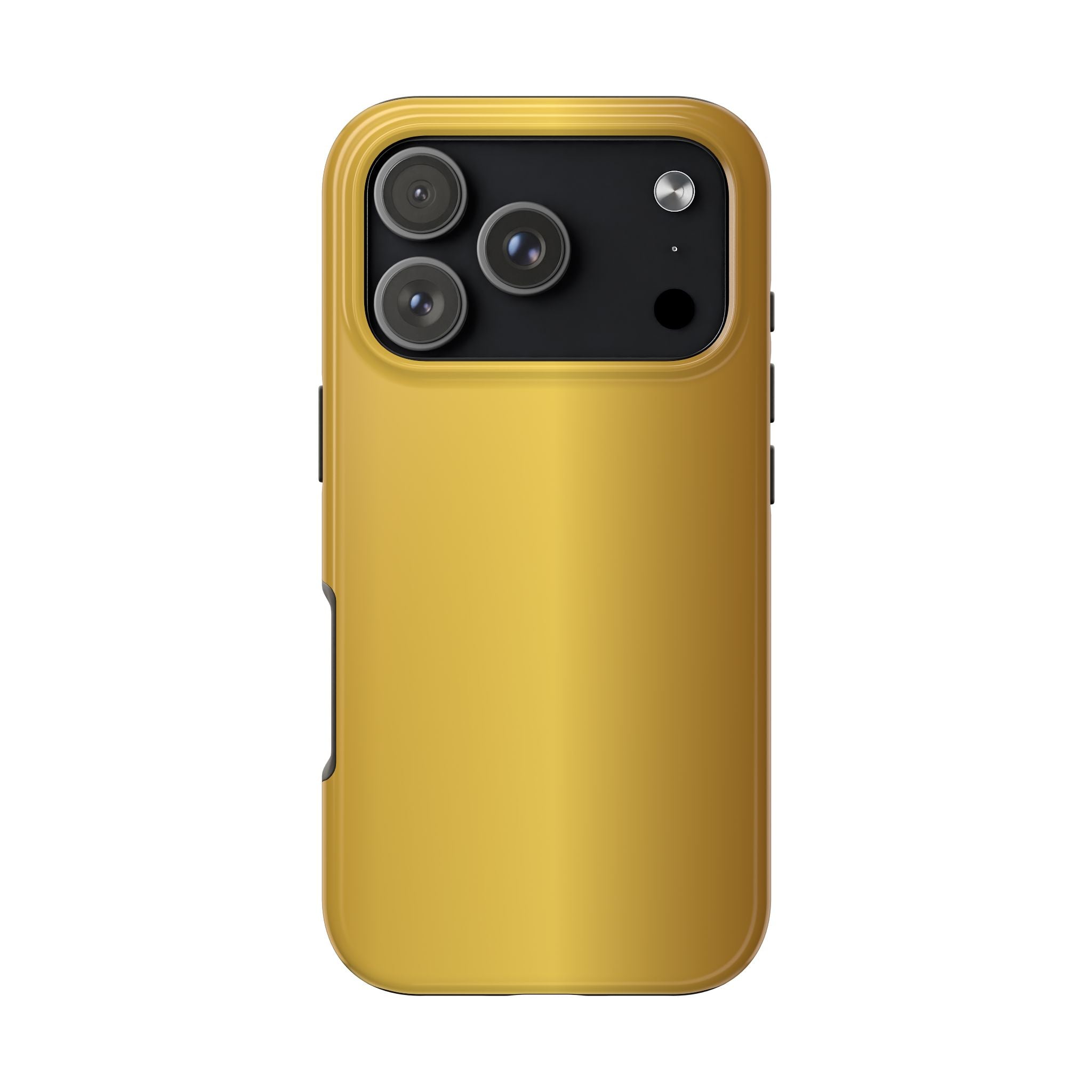 Gold Metallic Look  Durable Tough Phone Case for Everyday Protection - iPhones