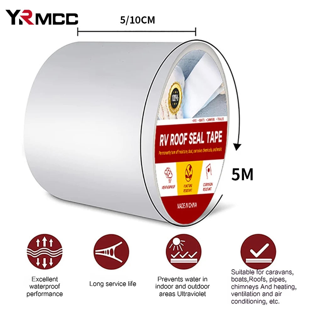 Maintenance Tape Campervan Accessories Tool Camping Car Accessories Repair Heavy Tape Waterproof Stckers RV Self-adhesiveM Home
